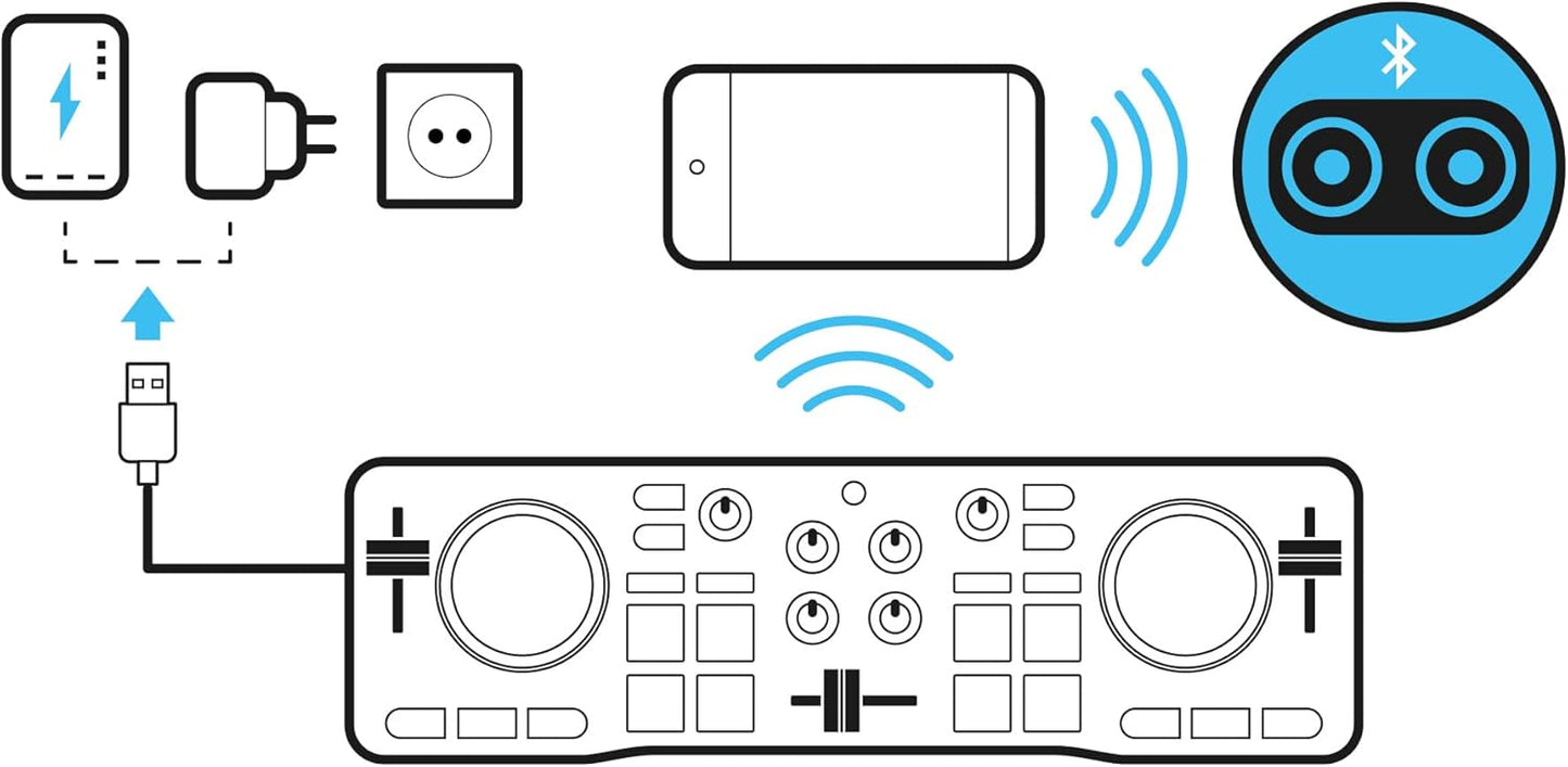 DJ Controller-Bluetooth