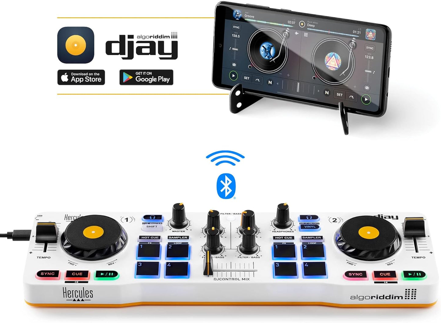 DJ Controller-Bluetooth