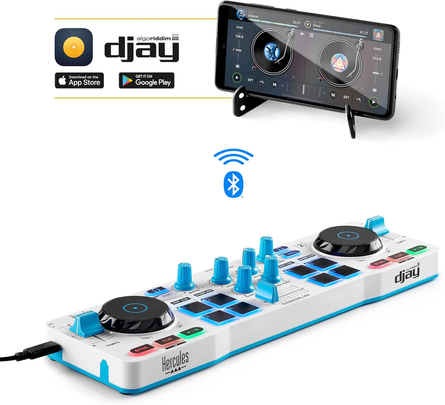 DJ Controller-Bluetooth