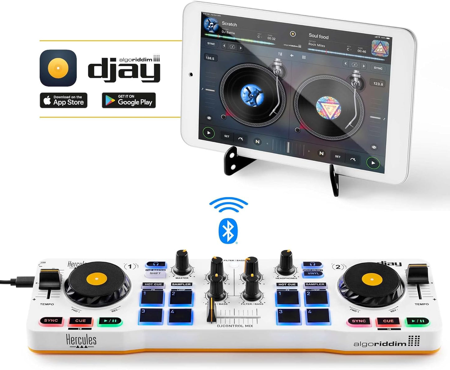 DJ Controller-Bluetooth